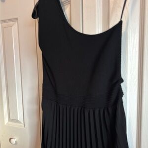 Ted Baker Black One Shoulder Dress